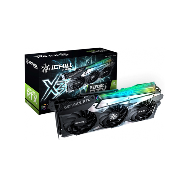 Inno3d RTX 3070 iCHILL X3 | 8GB GDDR6 256-bit | Graphics Card